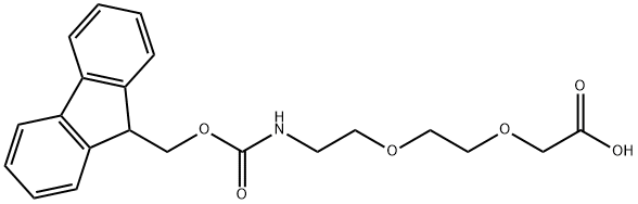 [2-[2-(Fmoc-amino)ethoxy]ethoxy]asam asetat