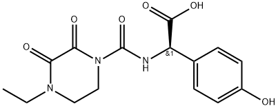 (2R)-2-[(4-Etil-2,3-dioxopiperazinyl)carbonylamino]-2-(4-hydroxyphenyl)asam asetat