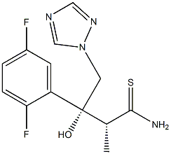 (2R,3R)-3-(2,5-Difluorophenyl)-3-hidroksi-2-Metil-4-(1H-1,2,4-triazol-1-yl)tiobutiraMida
