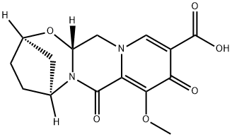 (2R,5S,13aR)-8-metoxy-7,9-dioxo-2,3,4,5,7,9,13,13a-octahydro-2,5-methanopyrido[1',2':4, 5]pirazin [2,1-b] [1,3] asam oksazepin-10-karboksilat