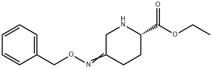 (2S)-5-[(Phenylmethoxy)imino]-2-piperidinecarboxylic acid etil ester