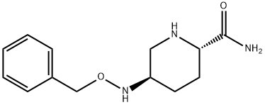 (2S,5R)-5-[(benziloksi)amino]piperidin-2-karboxamide