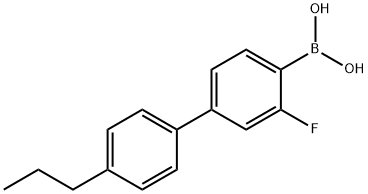 (3-Fluoro-4'-propyl-biphenyl-4-yl)asam boronat