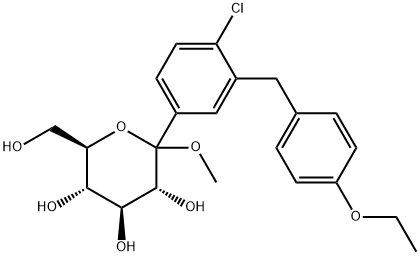 (3R,4R,5R,6S)-2-(acetoxyMethyl)-6-(4-chloro-3-(4-ethoxybenzyl)fenil)tetrahydro-2H-pyran-3,4,5-triyl triacetate