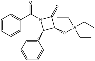 (3R,4S)-1-Benzoil-4-fenil-3-[(trietilsil)oksi]-2-azetidinone