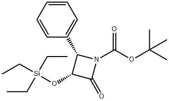 (3R,4S)-tert-Butil 2-oxo-4-fenil-3-(triethylsilyloxy)azetidine-1-karboksilat