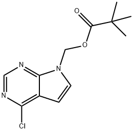 (4-Chloro-7H-pyrrolo[2,3-d]pirimidin-7-yl)metil pivalat