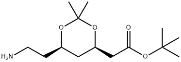 (4R,6R)-tert-Butil-6-(2-aminoetil)-2,2-dimetil-1,3-dioksana-4-asetat