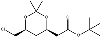 (4R-cis)-6-Chloromethyl-2,2-dimethyl-1,3-dioxane-4-acetic Asam tert-Butil Ester