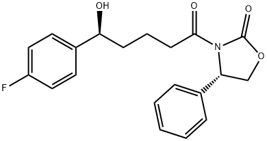 (4S)-3-[(5R)-5-(4-FLUOROPENIL)-5-HIDROKSIPENTANOIL]-4-FENYL-1,3-OKSAZOLIDIN-2-SIJI