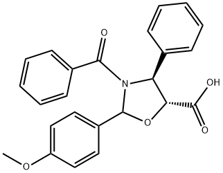 (4S,5R)-3-Benzoil-2-(4-metoxyphenyl)-4-phenyl-5-oxazolidinecarboxylic acid