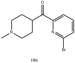 (6-bromopiridin-2-yl)-(1-methylpiperidin-4-yl)methanone hidrobromida
