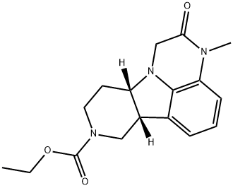 (6bR,10aS)-Etil 3-metil-2-oxo-2,3,6b,7,10,10a-hexahydro-1H-pyrido[3',4':4,5]pyrrolo[1,2,3] -de]quinoxaline-8(9H)-karboksilat