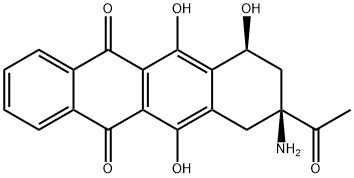 (7S,9S)-9-Asetil-9-amino-7,8,9,10-tetrahydro-6,7,11-trihydroxy-5,12-naphthacenedione