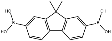 (9,9-Dimetil-9H-fluoren-2,7-diyl)asam diboronat