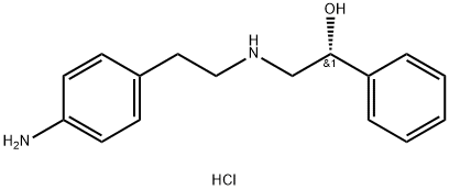 (alphaR)-alfa-[[[2-(4-Aminophenyl)etil]amino]metil]benzenemethanol hidroklorida