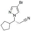 (R)-3-(4-broMo-1H-pirasol-1-yl)-3-siklopentilpropanenitrile