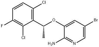 (R)-5-bromo-3-(1-(2,6-dikloro-3-fluorofenil)ethoxy)piridin-2-amin