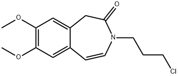 (Z)-3-(3-kloropropil)-7,8-dietil-1H-benzo[d] azepin-2 (3H)-siji