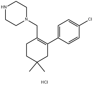 1-((4'-chloro-5,5-dimethyl-3,4,5,6-tetrahydro-[1,1'-biphenyl]-2-yl)metil) piperazine dihydrochloride