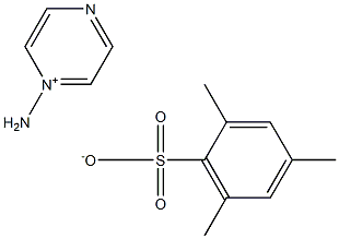 1-Aminopyrazin-1-ium 2,4,6-trimethylbenzenesulfonate