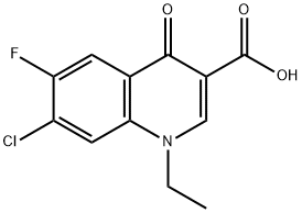 1-ETIL-7-KLORO-6-FLUORO-1,4-DIHIDRO-4-OXOQUINOLINE-3-ASAM KARBOKSILAT