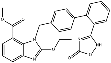 1H-BenziMidazole-7-carboxylic acid, 1-[[2'-(2,5-dihydro-5-oxo-1,2,4-oxadiazol-3-yl)[1,1'-biphenyl]-4- yl]Metil] -2-etoksi-, Metil ester