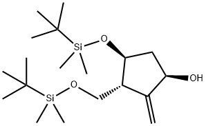 1R(3R,4S)-4-(tert-butyldimethylsilyloxy)-3-￡¨￡¨tert-butyldimethylsilyloxy)metil)-2-methylenecyclopentanol
