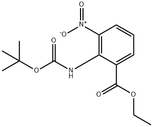 2-[1.1-dimetil etil etoksi karbonil]amino-3-nitro asam benzoat etil ester