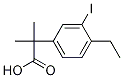 2-(4-etil-3-iodofenil)-2-Asam metilpropanoat