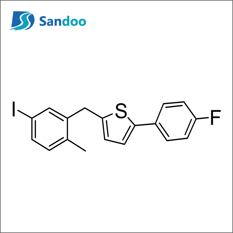 2-(4-Fluorophenyl)-5-[(5-Iodo-2-Methylphenyl)Metil]Tiofen