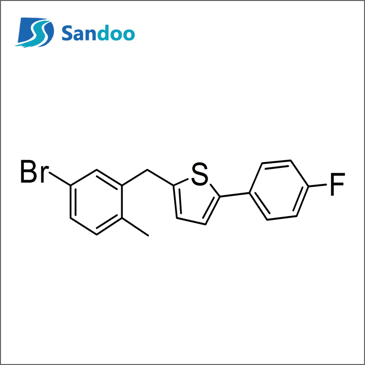 2-(5-BroMo-2-Methylbenzyl)-5-(4-Fluorophenyl)Tiofen