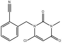 2-[(6-Chloro-3,4-dihydro-3-Methyl-2,4-dioxo-1(2h)-pyriMidinyl)Metil]benzonitril