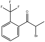 2-Bromo-1-(2-trifluoromethylphenyl)-propan-1-siji