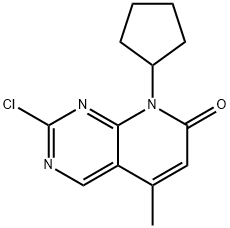 2-chloro-8-cyclopentyl-5-Methylpyrido[2,3-d]pyriMidin-7(8H)-siji