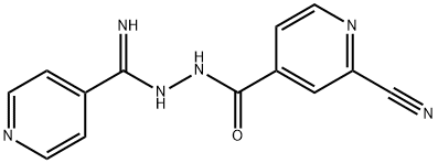 2-Cyano-N'-(imino(piridin-4-yl)metil) isonicotinohydrazide