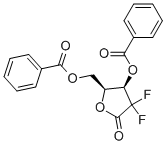 2-Deoxy-2,2-difluoro-D-erythro-pentafuranous-1-ulosa-3,5-dibenzoate