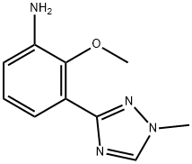 2-metoksi-3-(1-metil-1H-1,2,4-triazol-3-yl)anilin