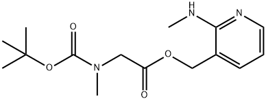 2-(methylamino)piridin-3-yl)metil 2-((tert-butoxycarbonyl)(metil)amino)asetat
