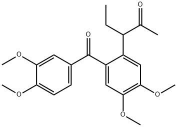 3-[2-(3,4-dimetoksibenzoil)-4,5-dimetoksifenil]pentan-2-siji