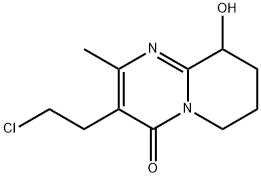 3-(2-Chloroethyl)-6,7,8,9-tetrahydro-9-hydroxy-2-methyl-4H-pyrido[1,2-a]pirimidin-4-one