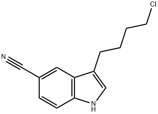 3-(4-Klorbutil)-1H-indol-5-karbonitril