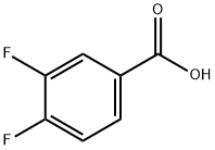 3,4-Asam difluorobenzoat