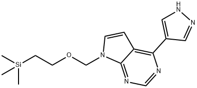 4-(1H-PIRAZOL-4-YL)-7-((2-(TRIMETHILSILYL)ETOKSI)METIL)-7H-PIRROLO[2,3-D]PIRIMIDIN