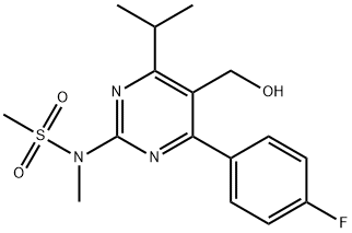 4-(4-Fluorophenyl)-6-isopropyl-2-[(N-metil-n-metilsulfonil)amino]pirimidin-5-yl-metanol