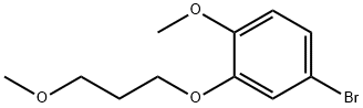4-Bromo-1-metoxy-2-(3-metoxy-propoxy)-benzena