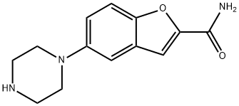 5-(1-Piperazinyl)benzofuran-2-karboxamide