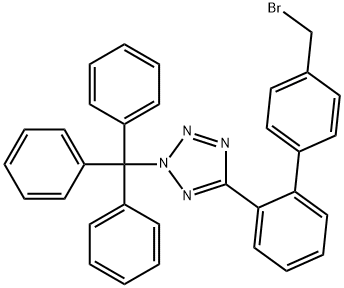 5-[4'-(Bromomethyl)-[1,1'-biphenyl]-2-yl]-2-(triphenylmethyl)-2H-tetrazol