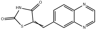 5-(6-Quinoxalinylmethylene) -2,4-thiazolidinedione
