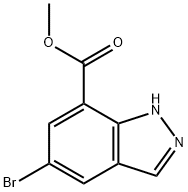 5-BROMO-7-INDAZOLECARBOXYLIC ASAM METHIL ESTER